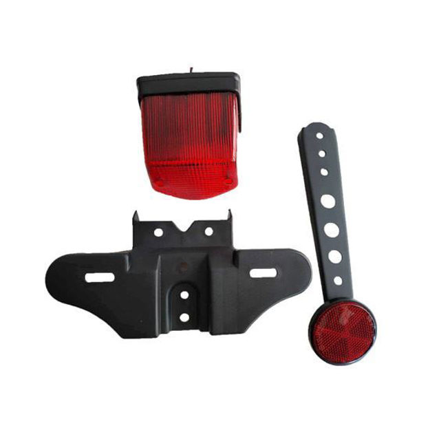 Imagen de Guia Stop Porta Placa  Completo Yamaha Dtk