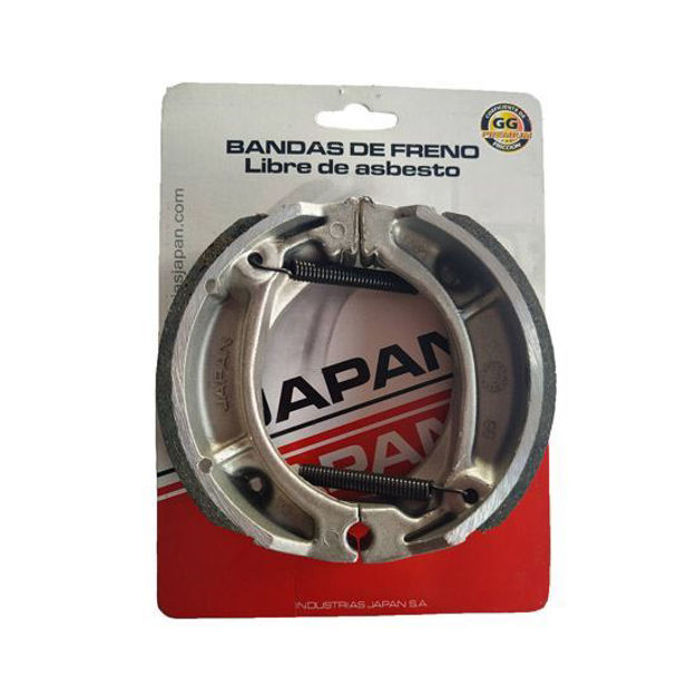 Imagen de Zapatas Freno Honda Xl100 Xl125 Xl185 Hero Cd100