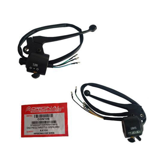 Imagen de Mando Electrico Luces Encendido Suzuki Ax100 57300H20715H/57500H23410