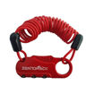 Imagen de Candado Seguro de Casco con Clave 1,2 Metros Cable de Acero Colores