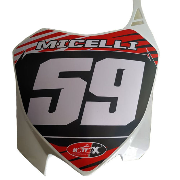 Imagen de Porta Numero Plastico Universal Crf250