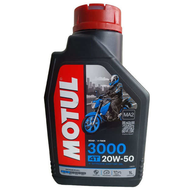 Imagen de Aceite Motul 3000 Mineral 20w50  1Litro