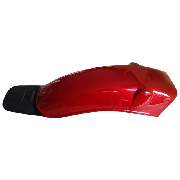 Imagen de Guardafango Cubre Lodo Posterior Yamaha Rx100 Rx115 Rojo Vino Tinto