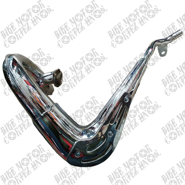 Imagen de Escape Yamaha Dtk Cromado Tipo Original