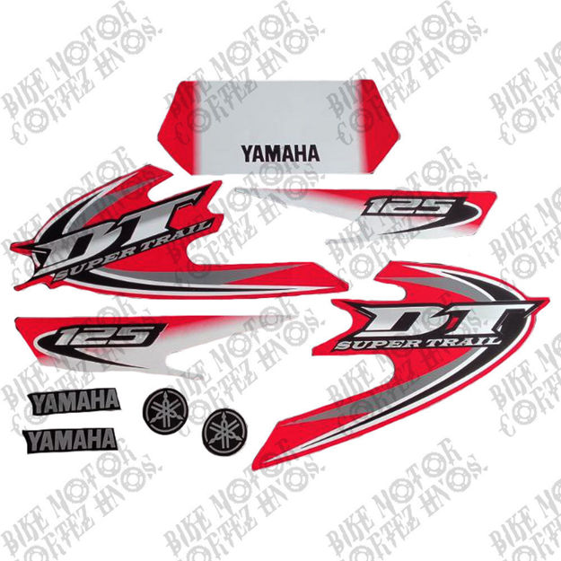 Imagen de Calcomania Yamaha Dtk 125 Completo