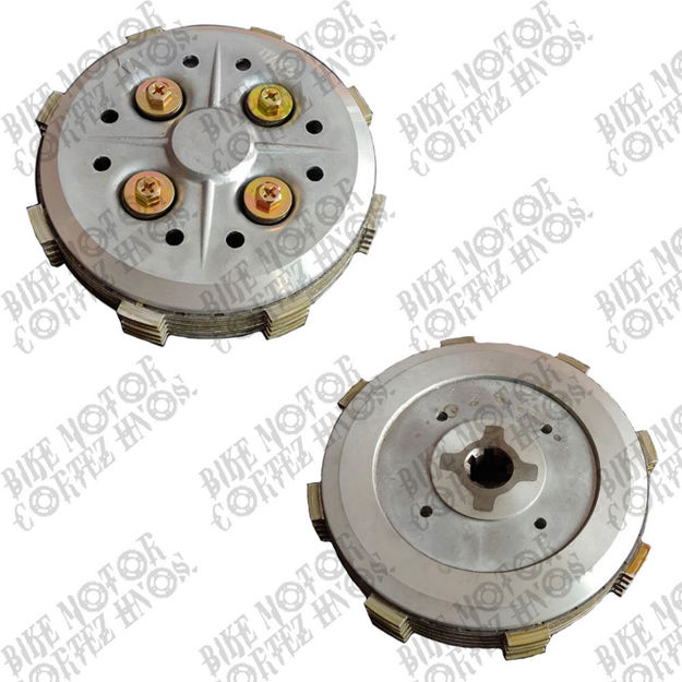Imagen de Embrague Prensa Interna Armado 6 Discos  Yamaha Dtk175 DTK125 Itaka Vini
