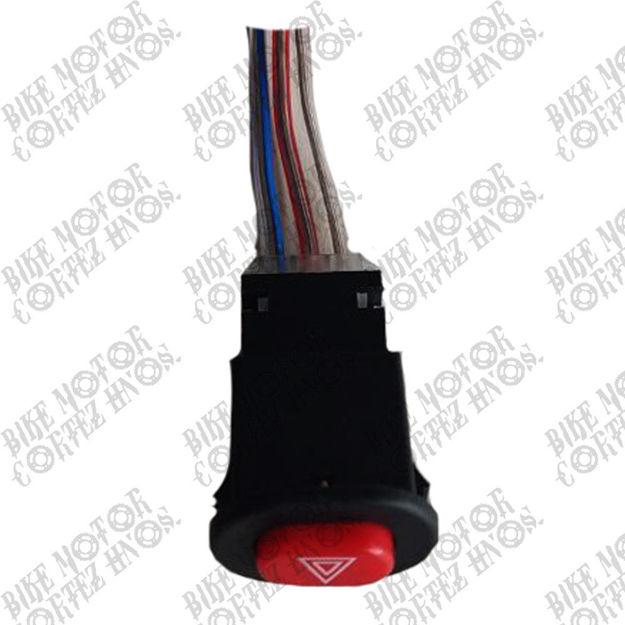 Imagen de Boton Parqueo con socket Universal Yamaha DTk Dte Calimatic Rx100 Rx115 Rx125 Rx135 Suzuki Ts125 Ts185 Ax100 Dr200 Honda Tornado Xr250