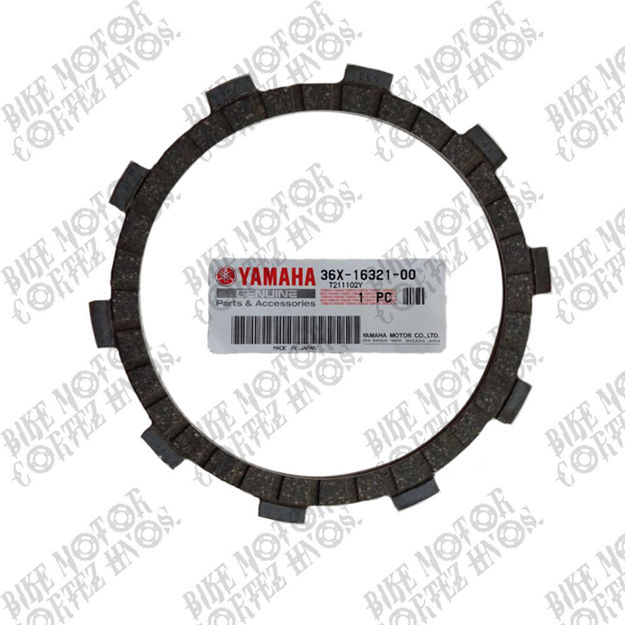 Imagen de Disco Embrague Yamaha Dt175fb Trail Calimatic Xt225 Ttr225 Ttr230 Dt180 DT200 Dte 36X-16321-00 Genuino