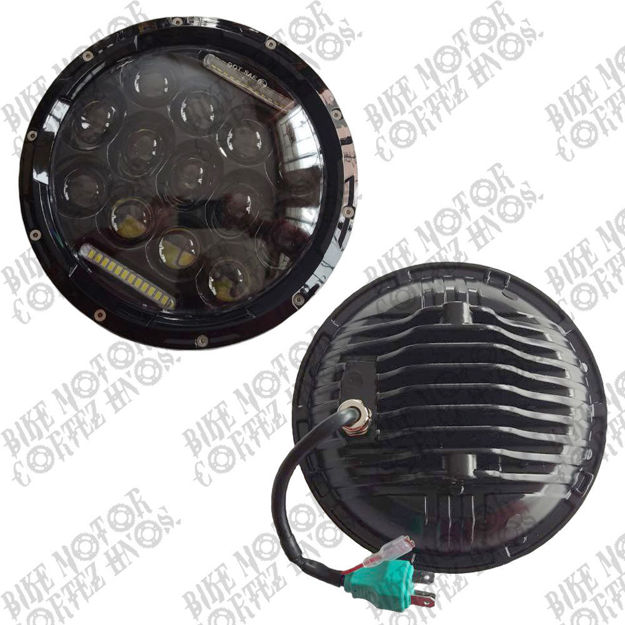 Imagen de Silvin Faro Led  Delantero Universal Adaptable Yamaha Dtk175 Dte Calimatic Rx100 Rx115 Rx125 Rx135 Suzuki Ts125 Ts185 Moto China  Estilo Scrambler