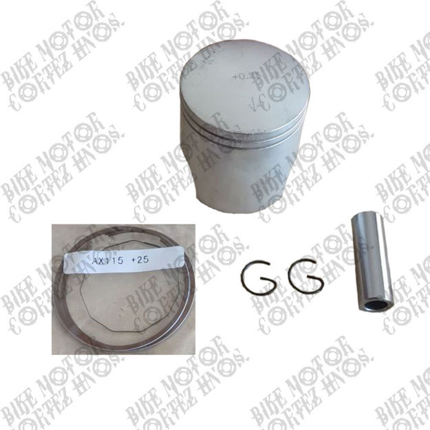 Imagen de Piston kit Suzuki Ax115 + 0,25 Original