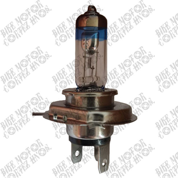 Imagen de Bombillo Faro H4 12v 60/55w 6000k Halogeno P43T Byward