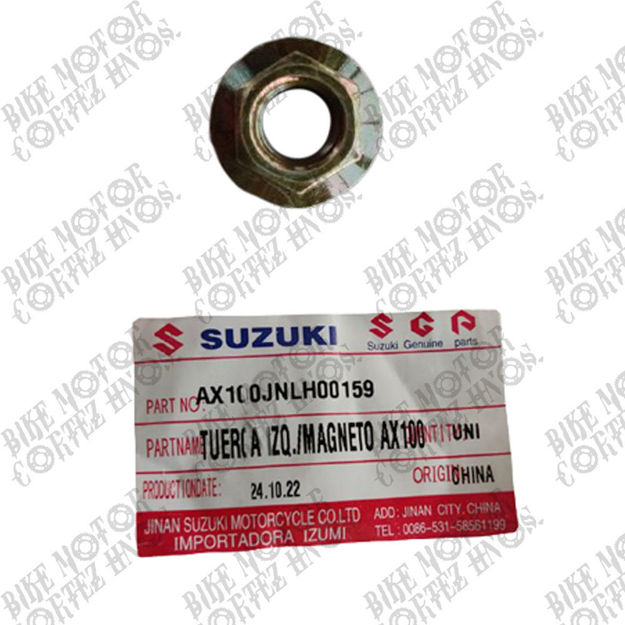 Imagen de Tuerca Izquierda Magneto Suzuki Ax100 JNLH00159