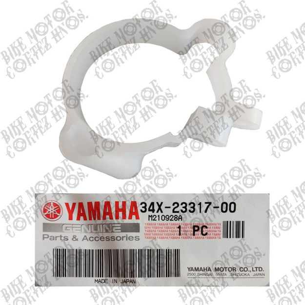 Imagen de Abrazadera Barras Pasa Cable Yamaha Dtk125 Dtk175 Xtz125 34X-23317-00 Yamaha Japon