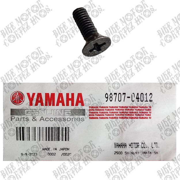 Imagen de Tornillo Bomba Freno Delantera Yamaha Rx115 Ya90 Fz16 98707-04012 Yamaha Japon
