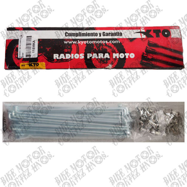 Imagen de Rayo 9G X 168/180 Rueda Posterior Yamaha DTk175 Dtk125 kto