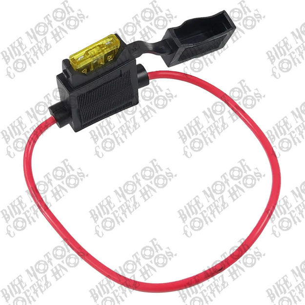 Imagen de Porta Fusible 20 Amp Cuadrado Universal Moxal