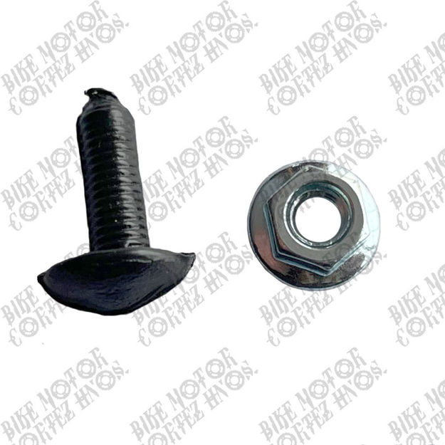 Imagen de Tornillos Carenaje Universal Negro Suzuki Ax100 Yamaha Rx115