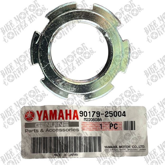 Imagen de Tuerca Timon Cuna Direccion Yamaha Libero Dtk125 Dtk175 Rx100 Rx115 Rx125 Rx135 90179-25004