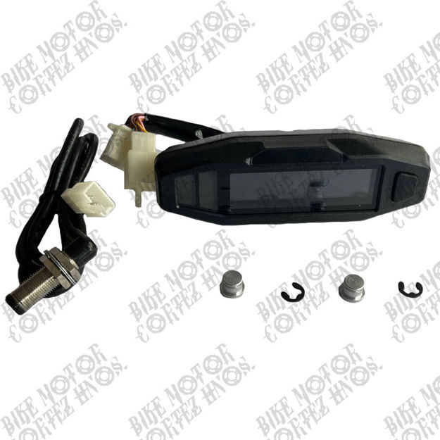 Imagen de Velocimetro Tacometro Digital Universal Yamaha Dtk Dte CalimaticRx100 Rx115 RX125 Rx135 Suzuki Ts125 Ts185 Dr200 Ax100 Honda Tornado Xr250