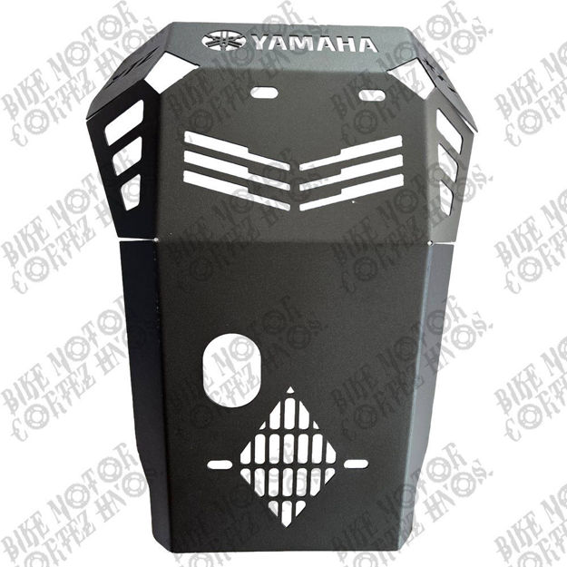 Imagen de Pechera Protector Motor Yamaha Xtz150 Corte Lazer Negro