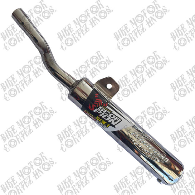 Imagen de Silenciador Yamaha Dte Calimatic Escorpion Cromado