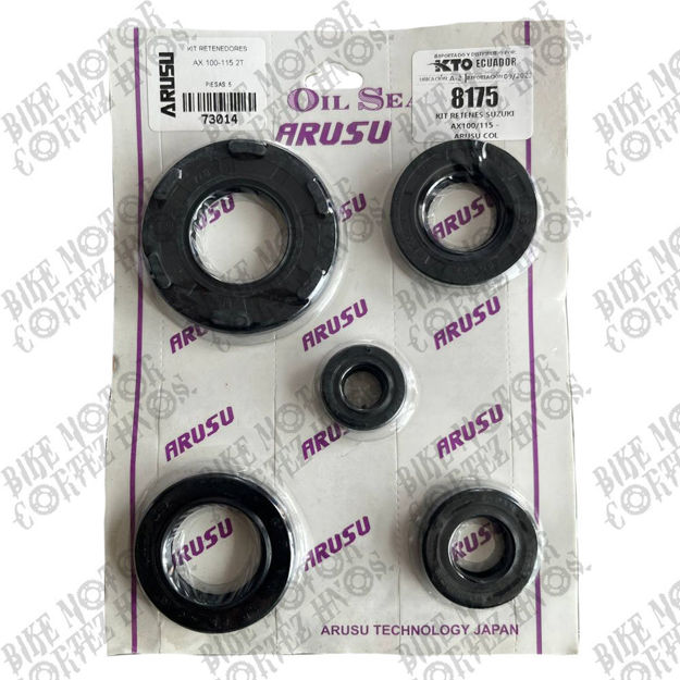 Imagen de Retenedores Suzuki Ax100 Ax115 5Pcs Kit Completo Arusu