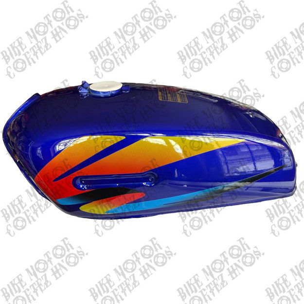 Imagen de Tanque Gasolina Yamaha Rx100 Azul KNT