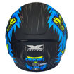 Imagen de Casco Doble Uso X-300 Gt Xone Monstruo Celeste Normativa DOT