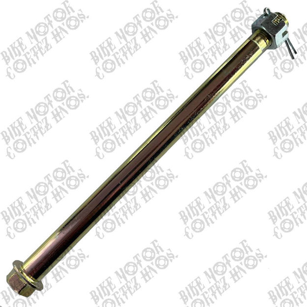 Imagen de Eje Rueda Posterior Yamaha Rx100A India Rx125 Rx135 Dte175 Calimatic Japan 1011221 Japan