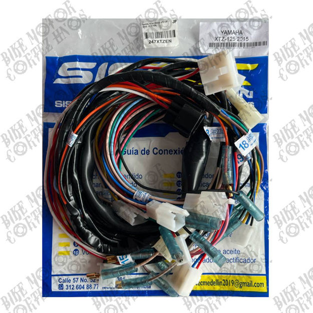 Imagen de Instalacion Electrica Yamaha Xtz125 Mod 2015 Sistec