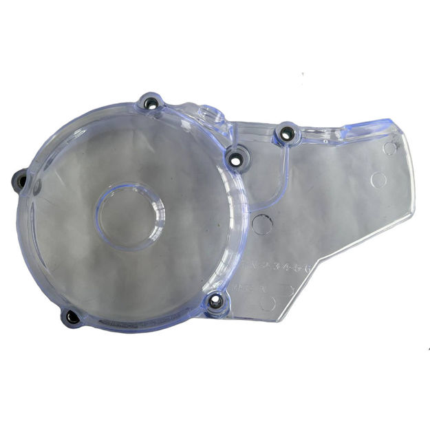 Imagen de Tapa Magneto Volante Tipo Original Yamaha Dtk Con Buje Transparente
