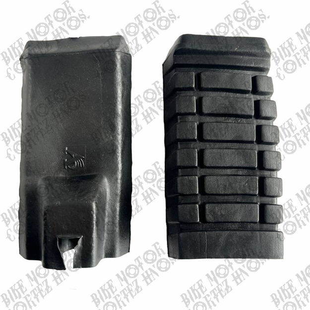 Imagen de Caucho Estribo Reposapie Delantero Yamaha Rx100 Rx115 Kanuni