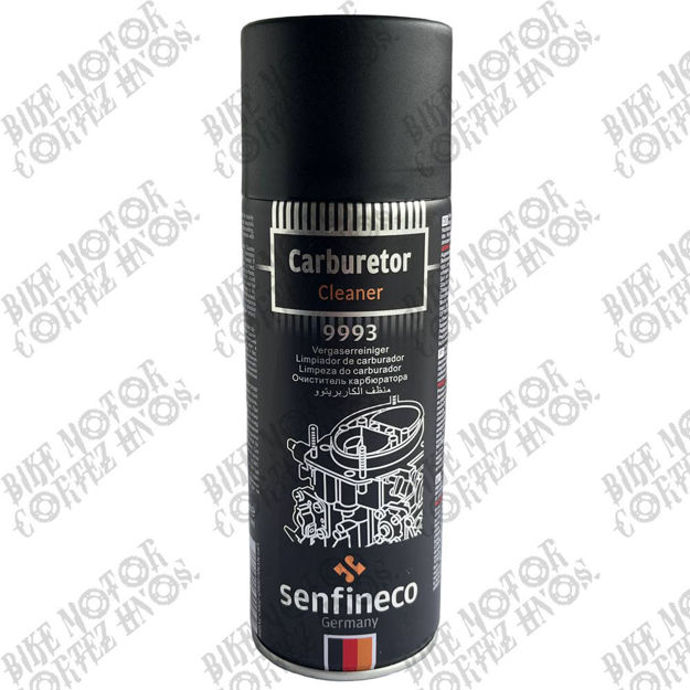 Imagen de Limpia Carburador Senfineco 400 Ml Yamaha Dtk125 Dtk175 Dte Calimatic Trail Rx100 Rx115 Rx125 Rx135 Yb125 5VL Suzuki Dr200 Ts125 Ts185 Ax100 Honda Tornado Xr250
