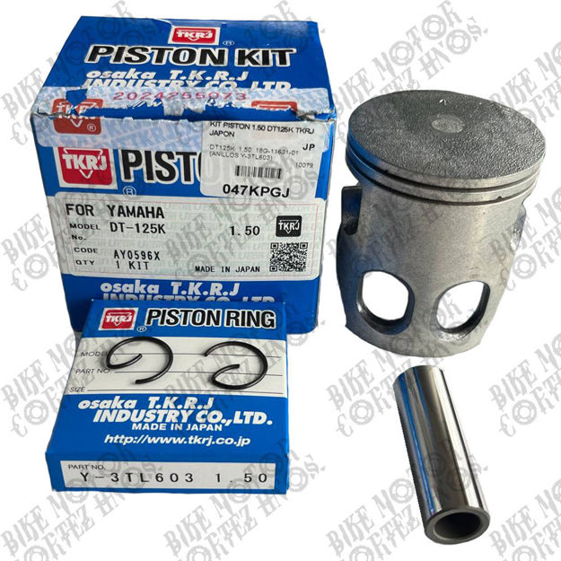 Imagen de Piston Kit Yamaha Rx125 Dtk125 + 150 Tkrj