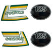 Imagen de Calcomania Suzuki Ts185 Ts125 Ts250 Laterales Y Tanque Antigua