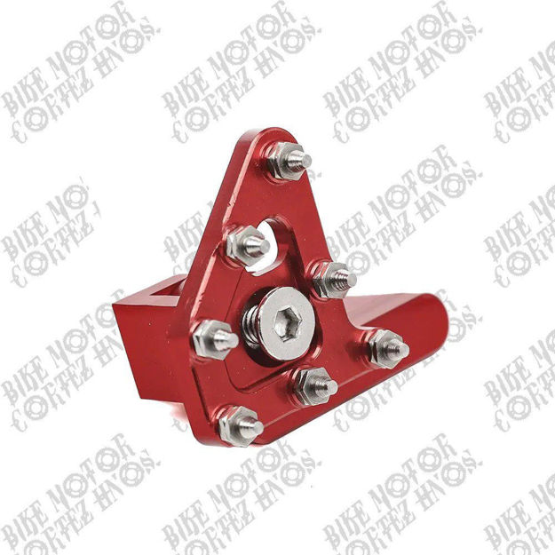 Imagen de Lujo Tip Pedal Freno Yamaha  Dtk DTe Calimatic Trail Suzzuki Ts125 Ts185 Dr200 Rojo