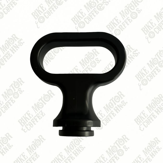 Imagen de Caucho Guia Pasa Cable Negro Yamaha Rx100 Rx115 Suzuki Ax100 Gn125 Col