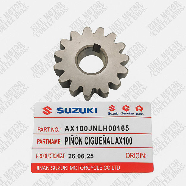 Imagen de Piñon Cigüeñal 16 Dientes Suzuki Ax100