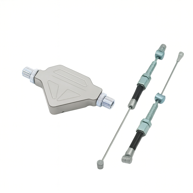 Imagen de Suavizador Cable Embregue Universal Plateado Yamaha Dtk Dte Calimatic Rx100 Rx115 Rx125 Rx135 Suzuki Ts125 Ts185 Ax100 Dr200 Honda Tornado Xr250
