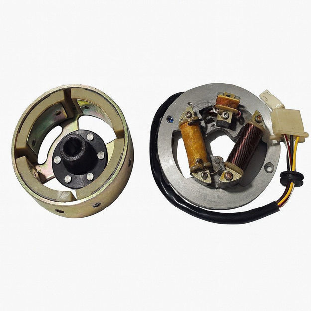 Imagen de Platinera Coronilla Magneto Yamaha Rx100 Bobina Corta