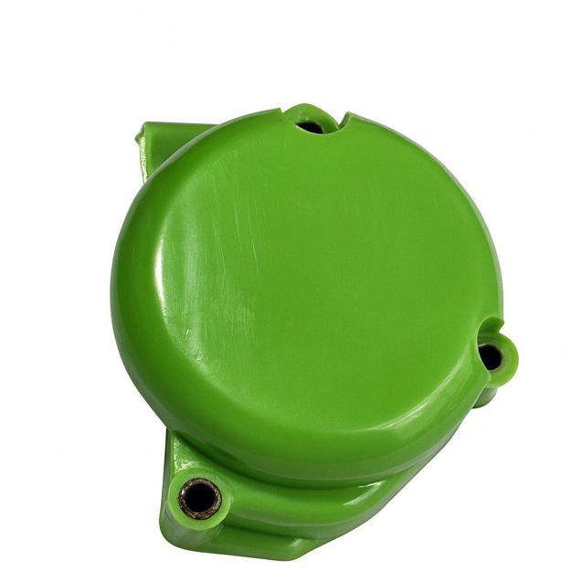 Imagen de Tapa Cubierta Bomba Aceite Yamaha Dtk125 Dtk175 Tipo Original Verde Neon