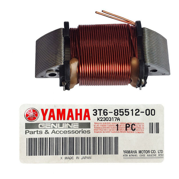 Imagen de Bobina Luces Carga Yamaha Dtk125 Dtk175 12V Especial Larga 3T6-85512-00